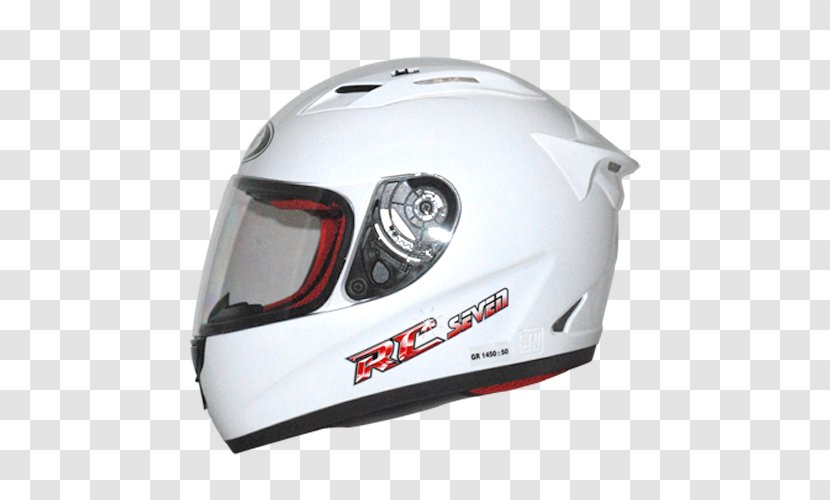 Motorcycle Helmets White Black - Bicycle Helmet Transparent PNG