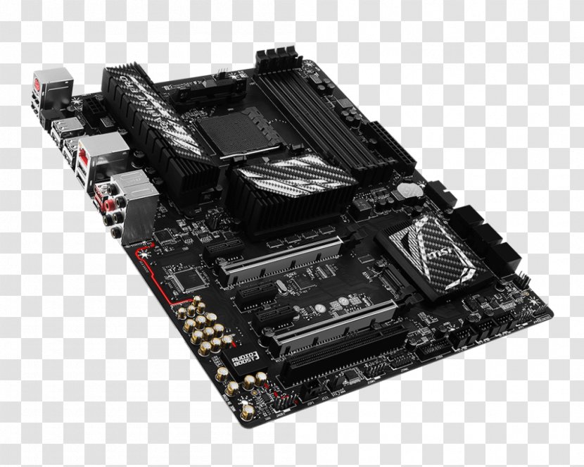 MSI 970A GAMING PRO CARBON Intel Motherboard ATX Elitegroup Computer Systems - Technology Transparent PNG