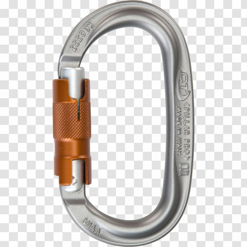 Carabiner Oval Petzl Anchor Climbing - Pulley Transparent PNG