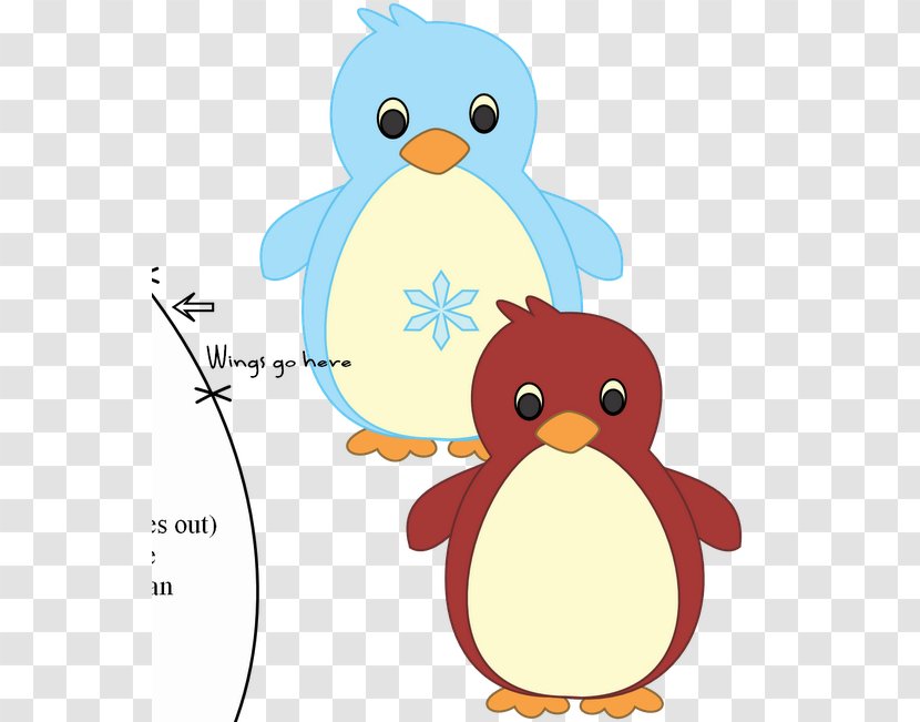 Penguin Felt Paper Craft Pattern - Artwork Transparent PNG