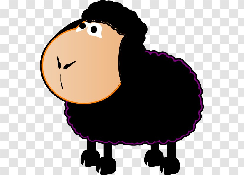 Black Sheep Livestock - Cartoon Transparent PNG