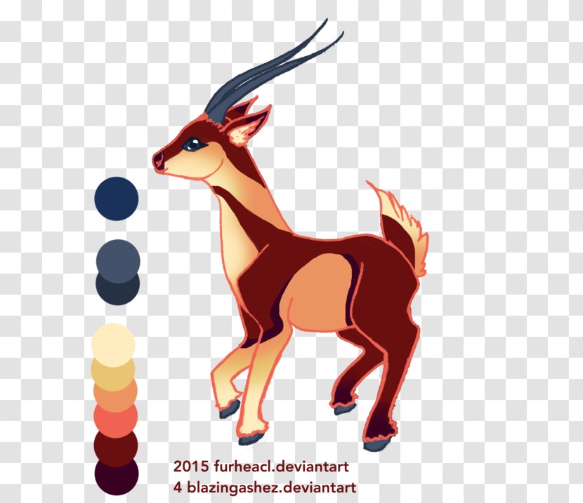Reindeer Horse Antelope Dog - Like Mammal Transparent PNG