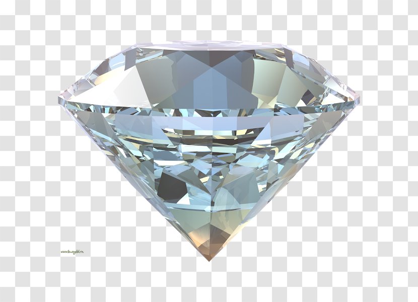 Clip Art Brilliant Diamond Transparency - Blue - Norway Diamanter Transparent PNG