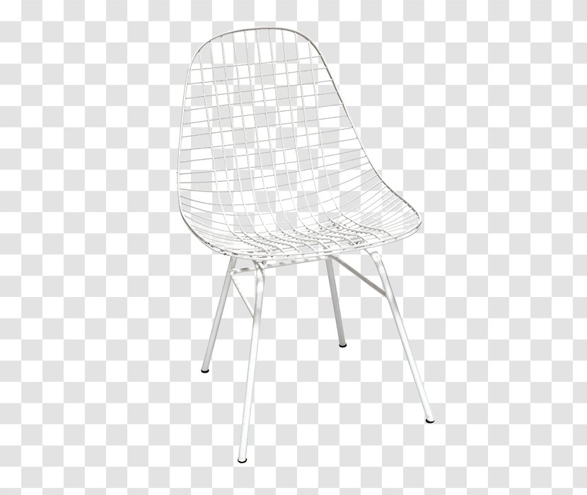 Table Chair White Pattern - Metal Chairs Transparent PNG