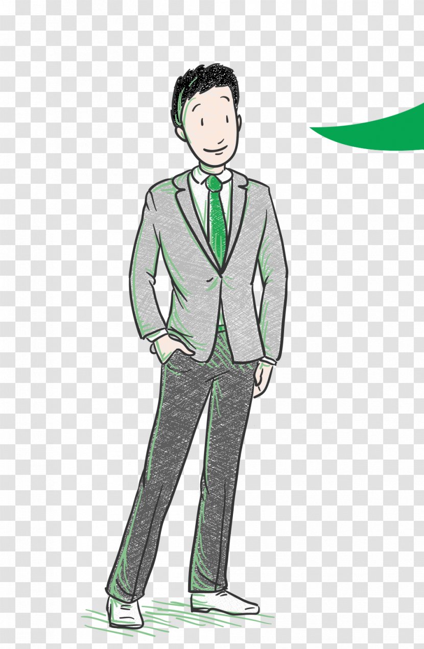 Tuxedo M. Outerwear Homo Sapiens Uniform - Watercolor - Sprechblase Transparent PNG