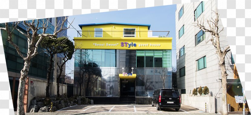 Hongdae Seoul Sweet Style Guest House Airport Shuttle Bed And Breakfast - Property - Residential Area Transparent PNG