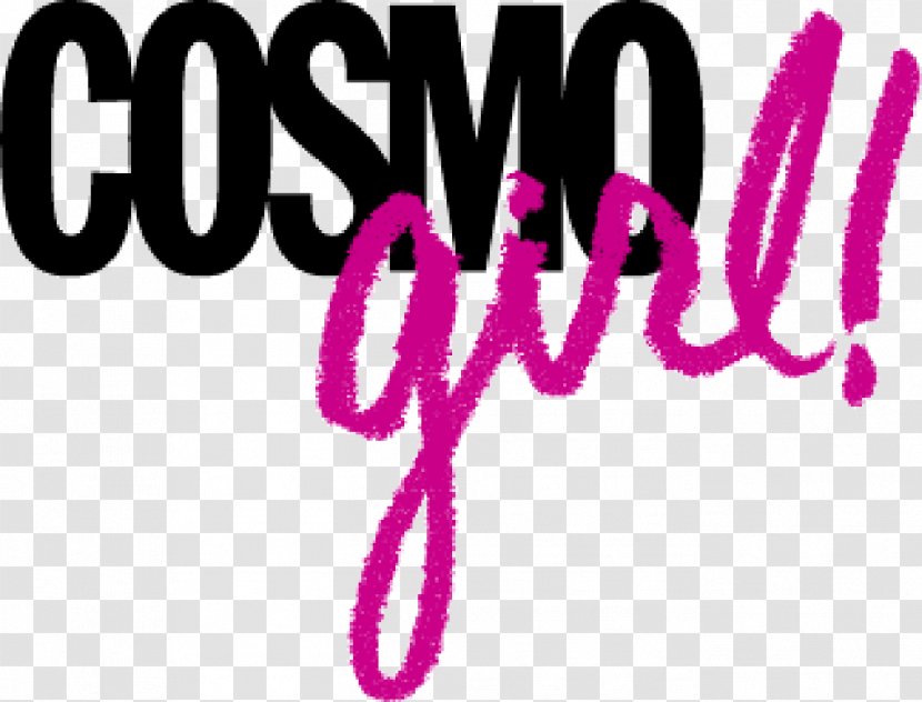 Logo Cosmogirl Graphic Designer - Text - Magazine Transparent PNG