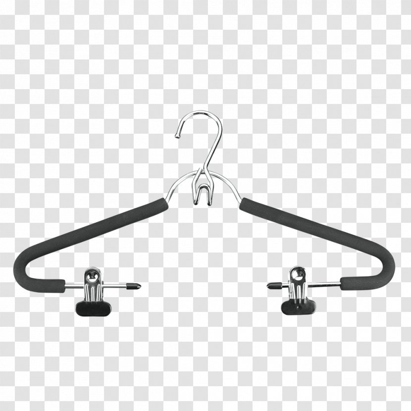 Clothes Hanger Clothing Pants Tweezers Belt - Plastic Transparent PNG