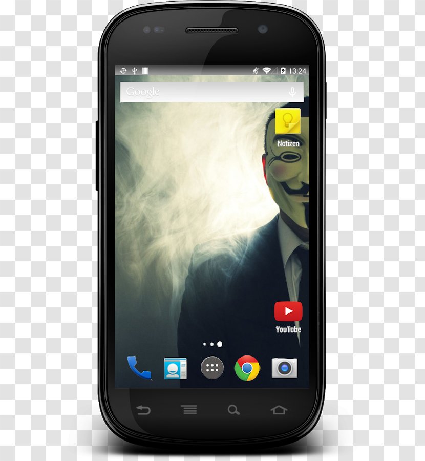 Desktop Wallpaper Anonymous Mask Hacker Photograph - Feature Phone - Play Store Kindle Fire Transparent PNG
