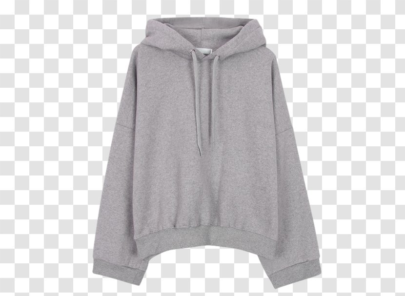 Hoodie Neck Grey - Napping Transparent PNG