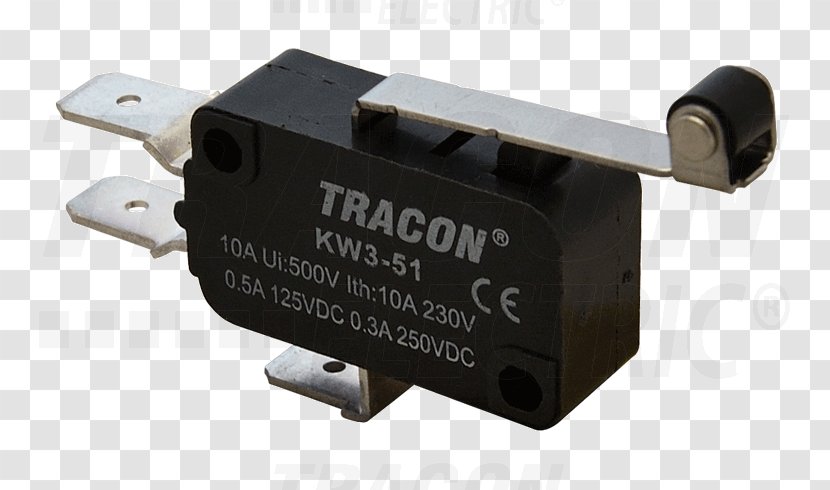 Limit Switch Miniature Snap-action Electrical Switches Transistor Electronics - Network - Micro Lever Transparent PNG