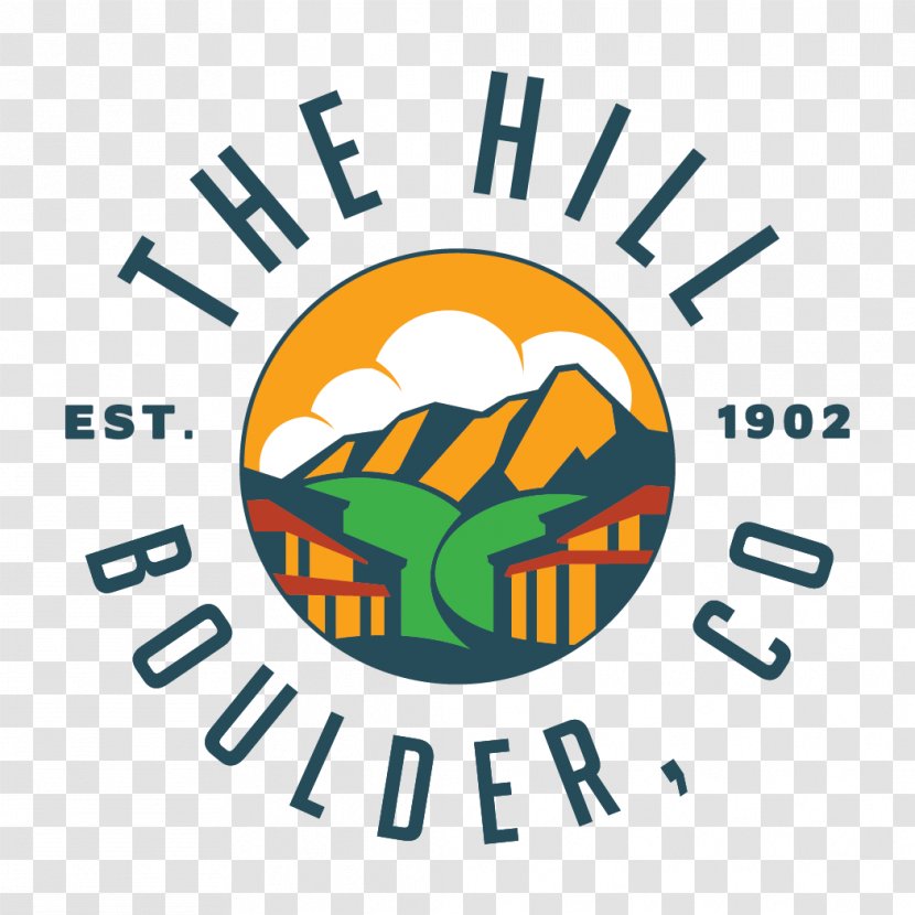 The Hill University Of Colorado Boulder Logo Friends With Benny's - Artwork - Yellow Transparent PNG
