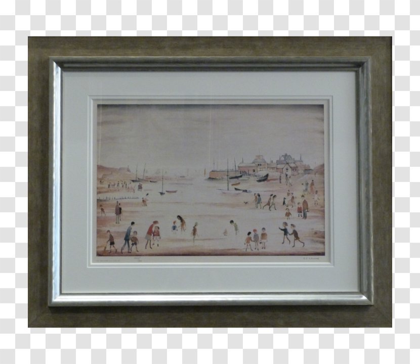 The Lowry Going To Match Painting Art Printmaking - Lancashire Transparent PNG
