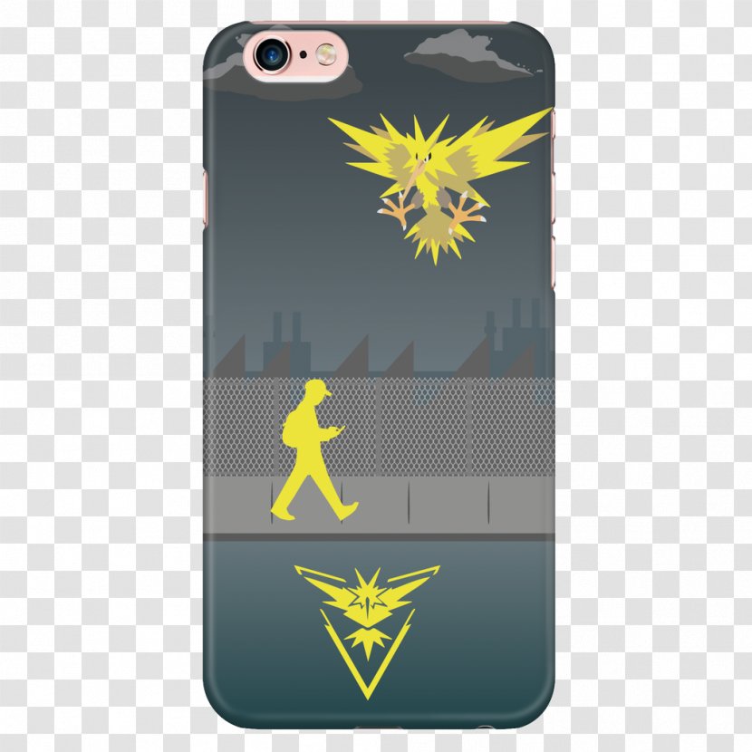 Pokémon GO Mobile Phones Pikachu Zapdos - Iphone 6 Front Transparent PNG
