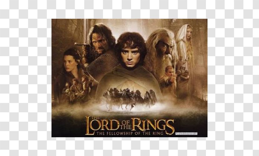 The Lord Of Rings: Fellowship Ring Ian McKellen Film - Action - Senhor Dos Aneis Transparent PNG