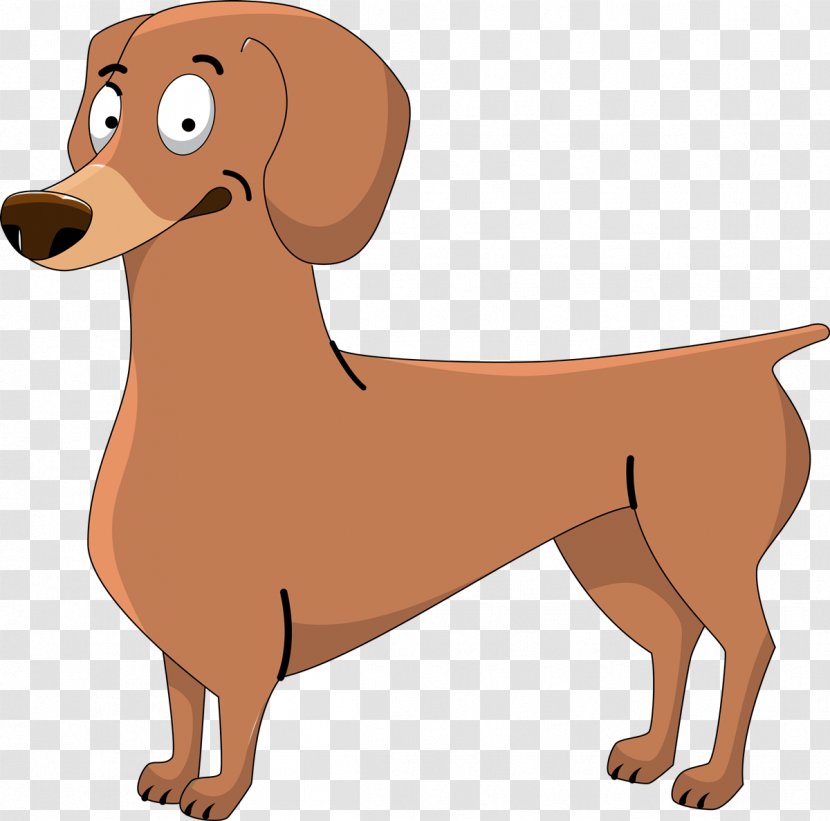 Dachshund Dog Breed Puppy Companion Clip Art - Drawing Transparent PNG