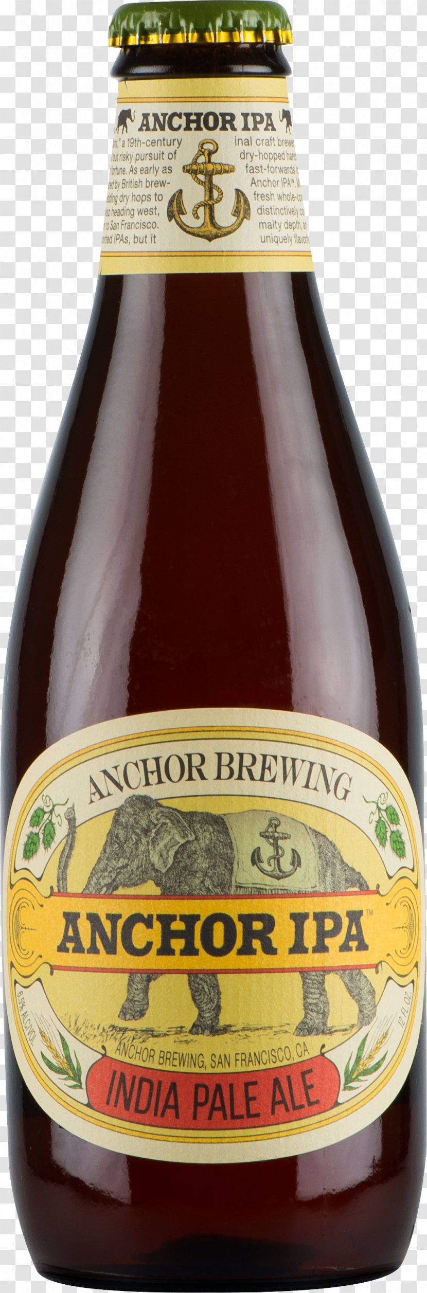 India Pale Ale Anchor Brewing Company Wheat Beer - Drink Transparent PNG