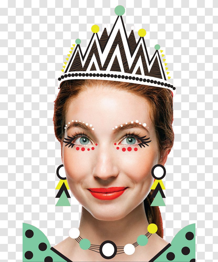Crown Headgear Icon - Watercolor - Crowned Ms. Transparent PNG