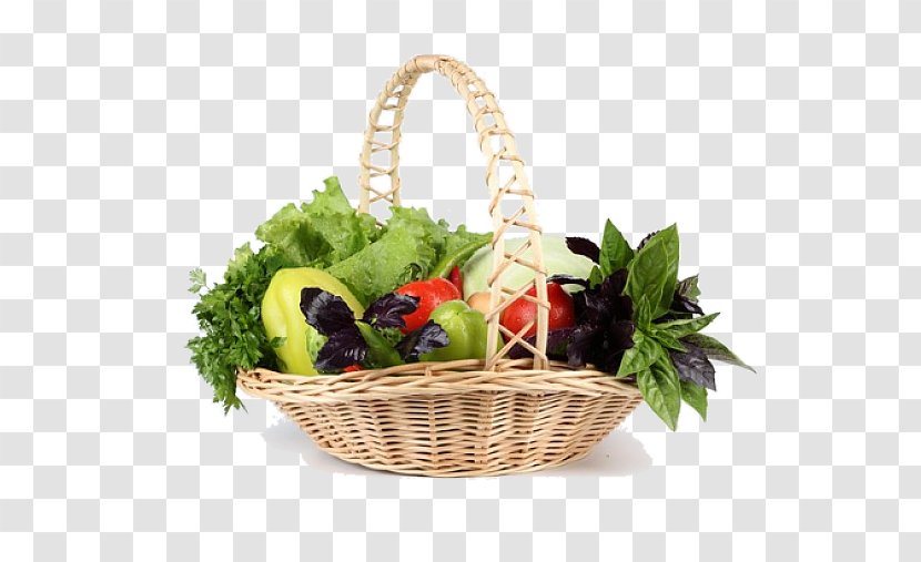 Vegetable Basket Vegetarianism Food Eating - Diet - Small Bamboo Vegetables Transparent PNG