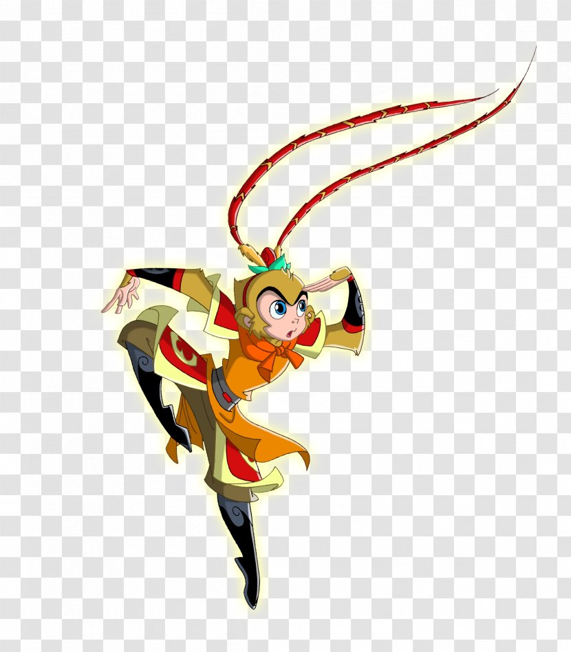 Sun Wukong Journey To The West Cartoon Illustration - Qversion - Overlooking Transparent PNG