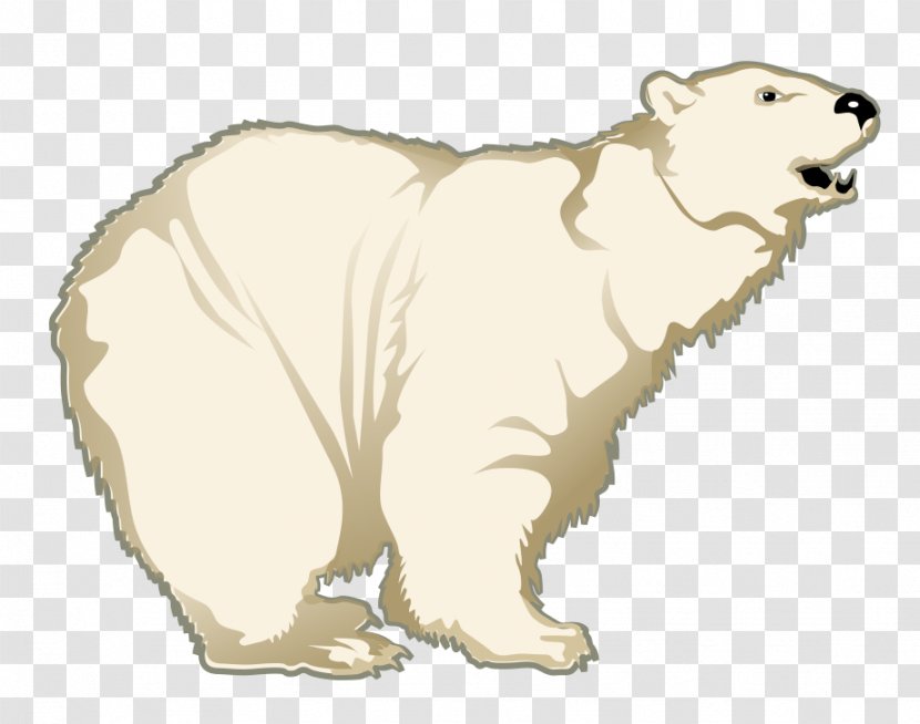 Polar Bear Dog Clip Art - Illustration - White Transparent PNG