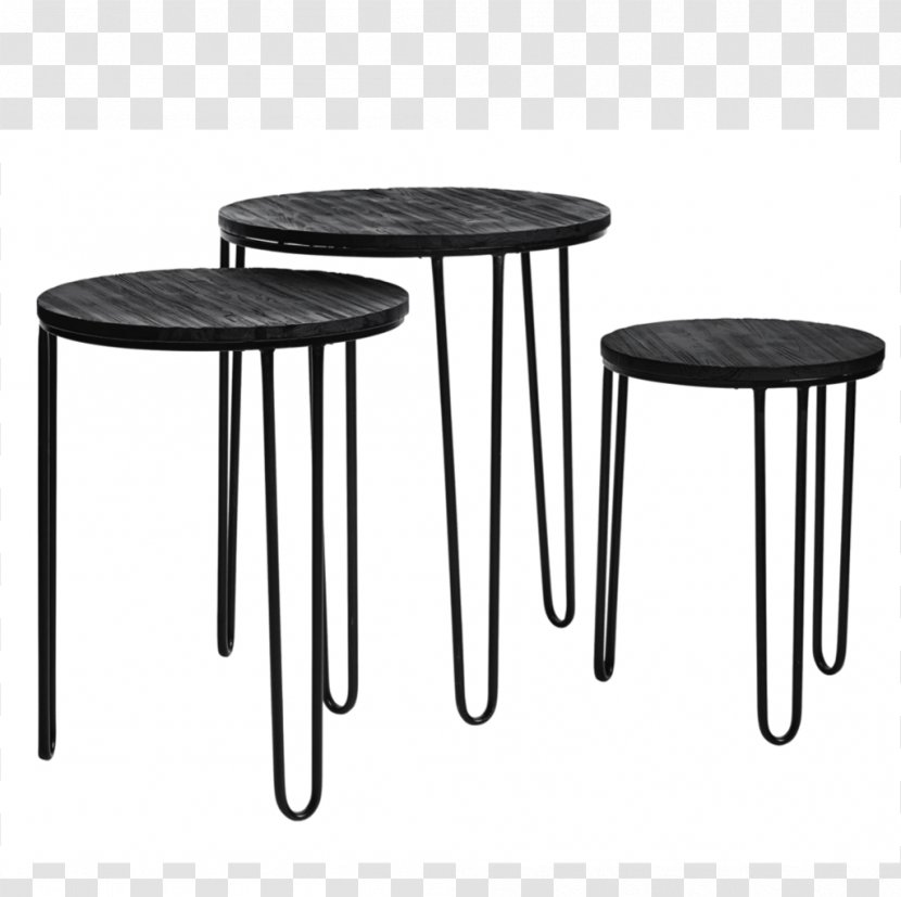 Bedside Tables Bijzettafeltje Furniture Wood - Black - Table Transparent PNG