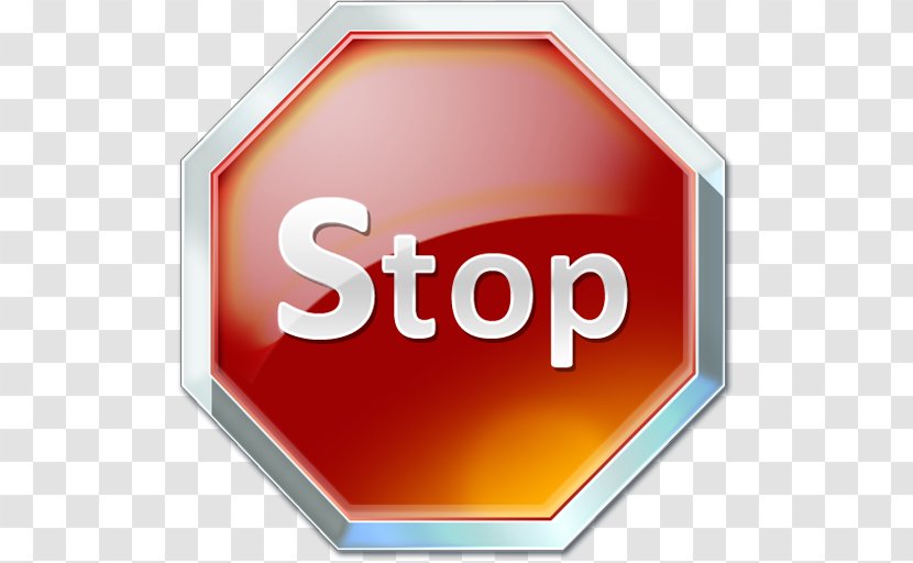 Stop Sign - Emblem Signage Transparent PNG