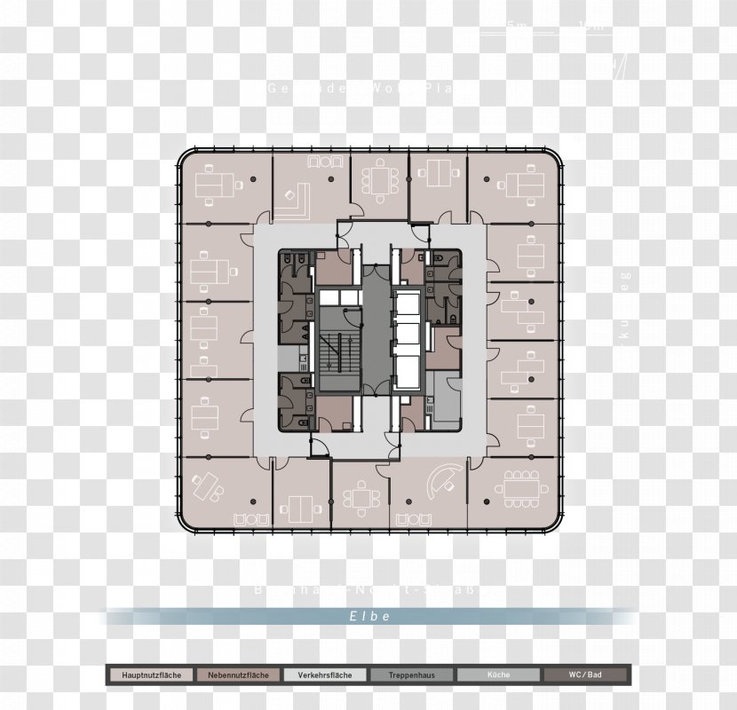Floor Plan Building Office Architecture Architectural - Tower Transparent PNG