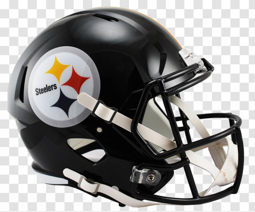 Pittsburgh Steelers NFL American Football Helmets Riddell - Antonio Brown Transparent PNG