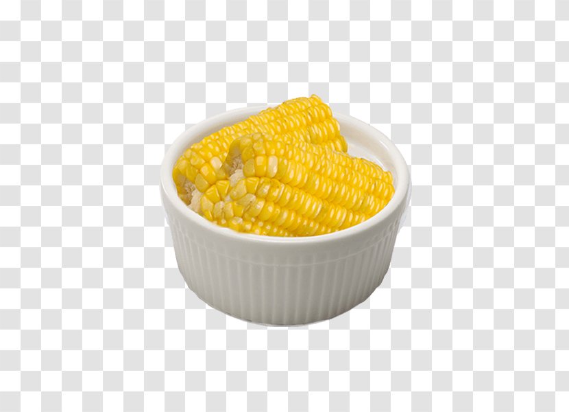 Corn On The Cob Vegetarian Cuisine Sweet Kernel Maize - Junk Food Transparent PNG