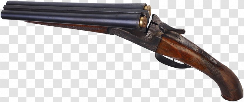 Gun Barrel Sawed-off Shotgun Firearm Double-barreled - Weapon Transparent PNG