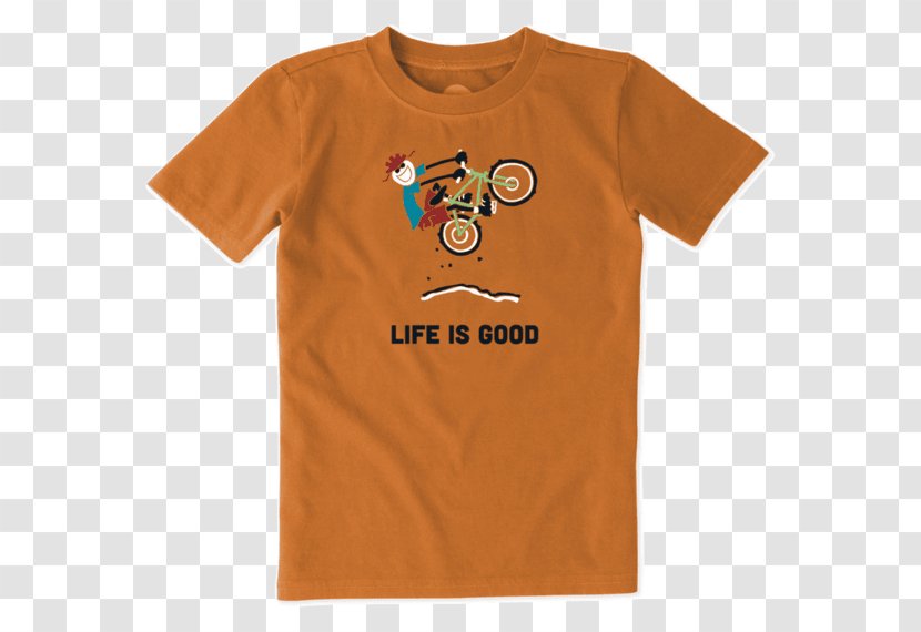 T-shirt Clothing Hoodie Life Is Good Company - Souvenir - Kid Bicycle Transparent PNG