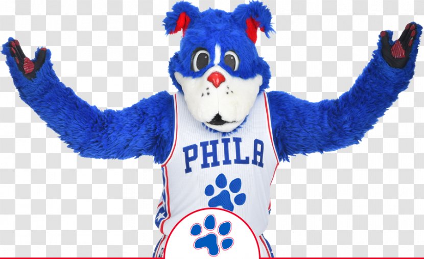 Philadelphia 76ers Mascot NBA Kentucky Wildcats Franklin The Dog - Stuffed Toy - Nba Transparent PNG