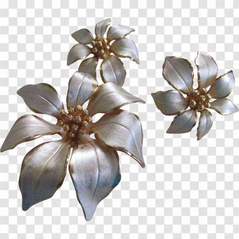 Cut Flowers Body Jewellery Petal - White Christmas Transparent PNG