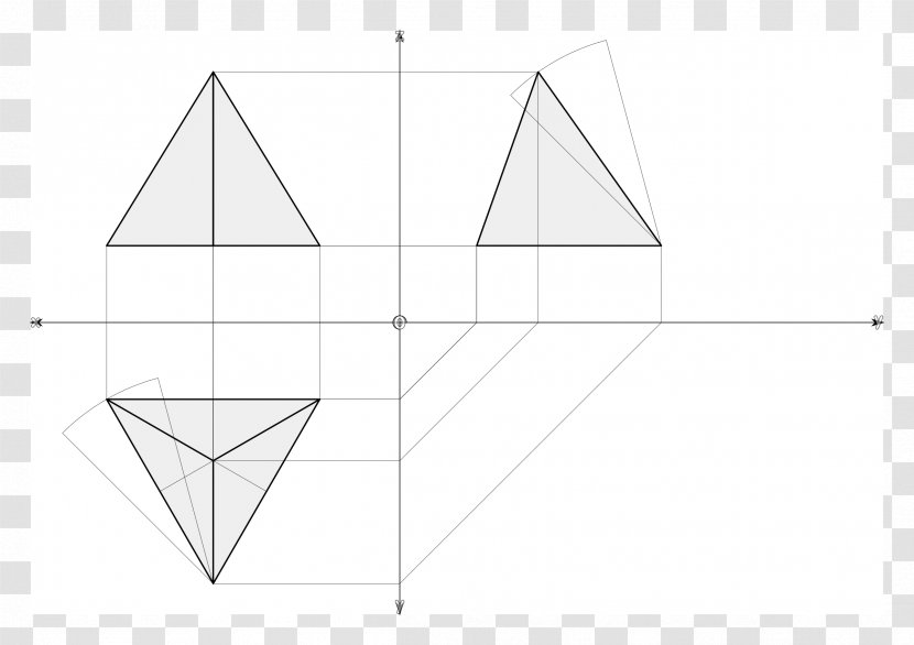 Paper Triangle Point Area - Parallel Transparent PNG