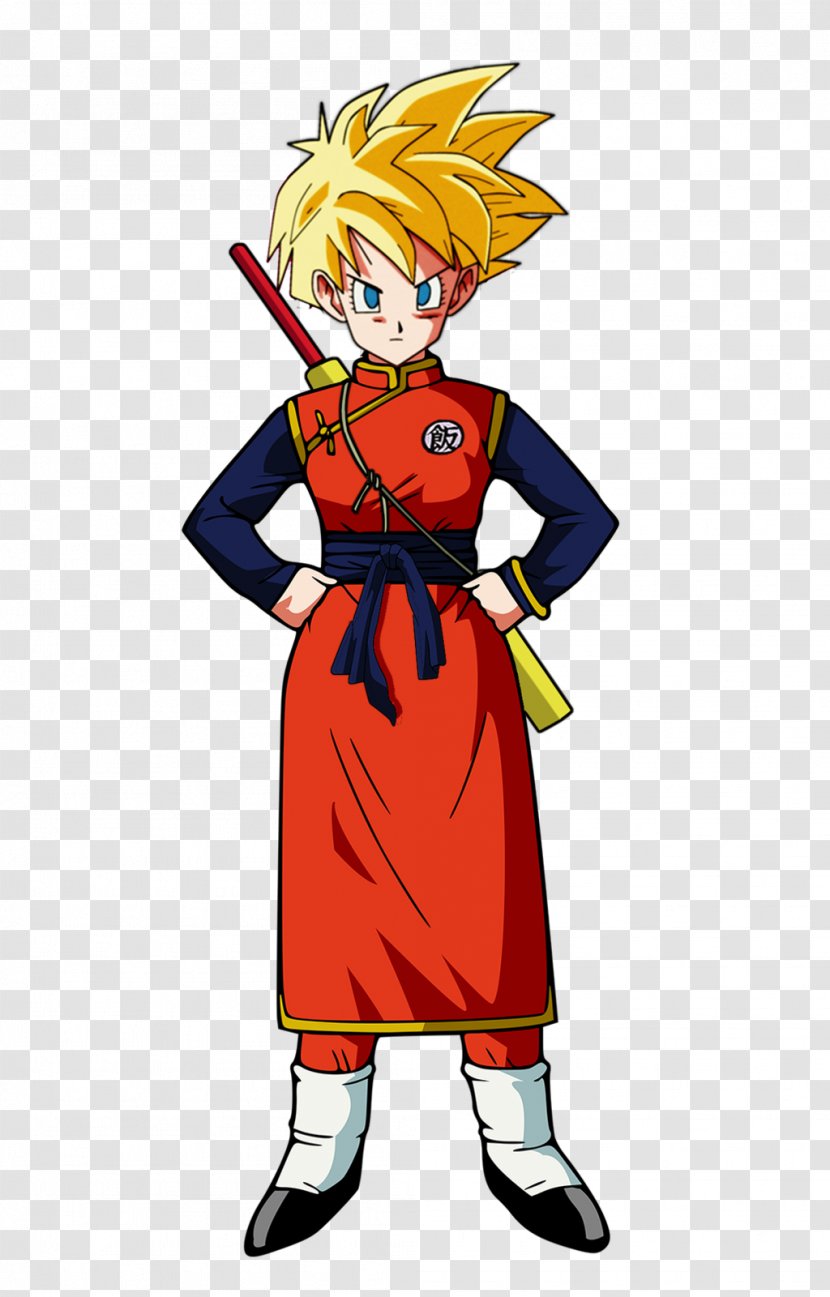 Pan Trunks Uub Gohan Goku - Heart Transparent PNG