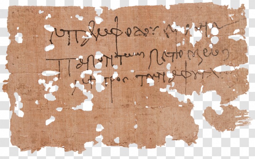 Oxyrhynchus Papyri Yale University Seattle Writing Material Papyrus - Lecture - Bible Artifacts Found Transparent PNG