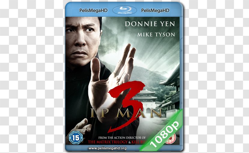 Donnie Yen Ip Man 3 Blu-ray Disc DVD - 2 - Mike Tyson Transparent PNG