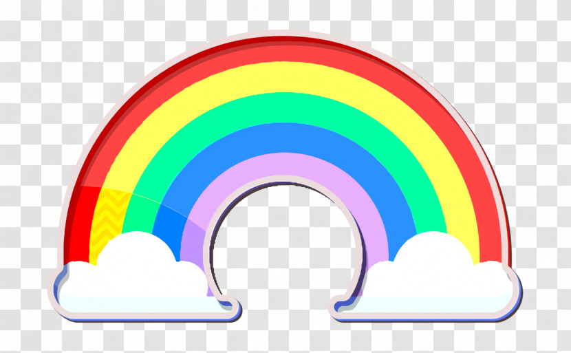 Rainbow Icon Weather Icon Transparent PNG