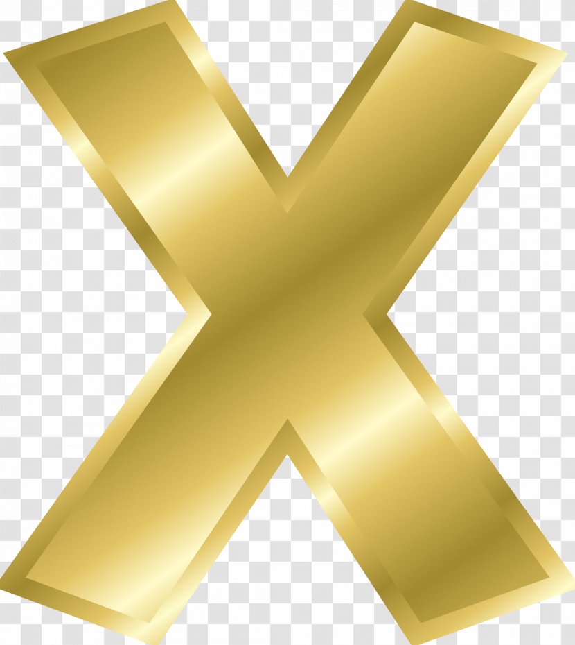 Lettering Alphabet X Clip Art - Symbol Transparent PNG