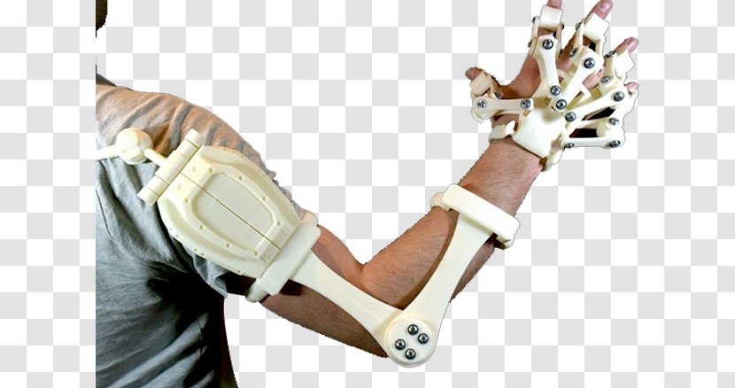 3D Printing Computer Graphics Robotic Arm Powered Exoskeleton - Mechanical Transparent PNG