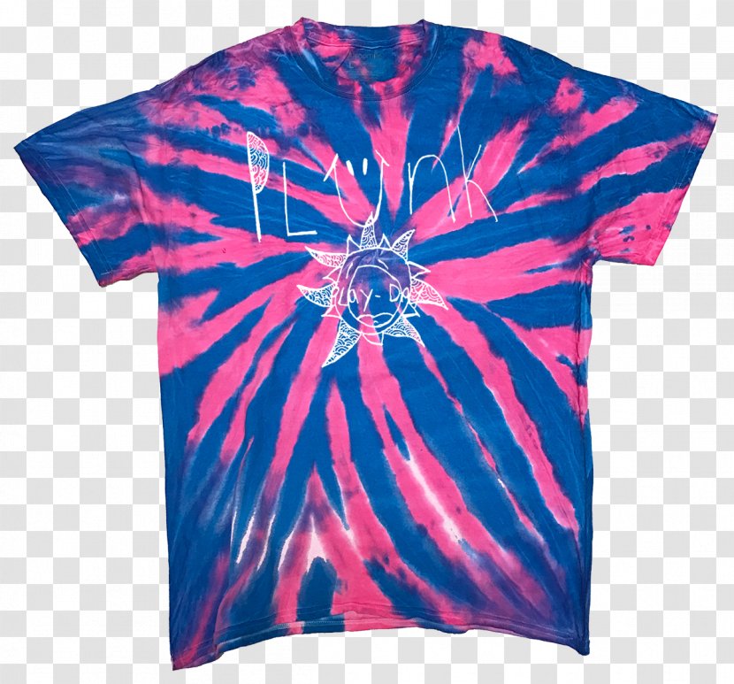T-shirt Tie-dye Clothing - Satin Transparent PNG