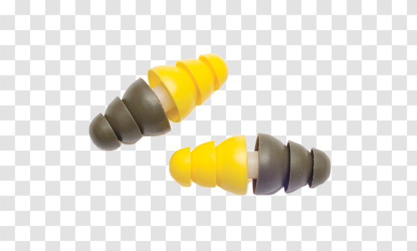 Yellow Sound Black Earplug - Hardware - Ear Plug Transparent PNG