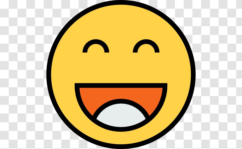 Joke Emoticon Laughter - Laughing Vector Transparent PNG