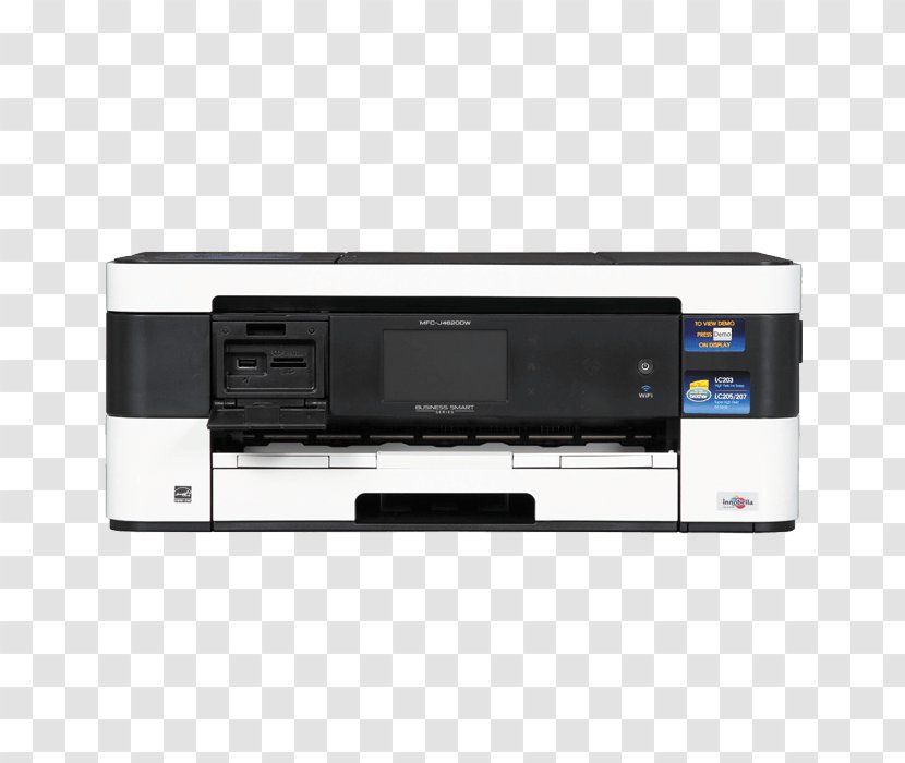 Inkjet Printing Printer Electronics Photocopier Fax - Audio Receiver Transparent PNG