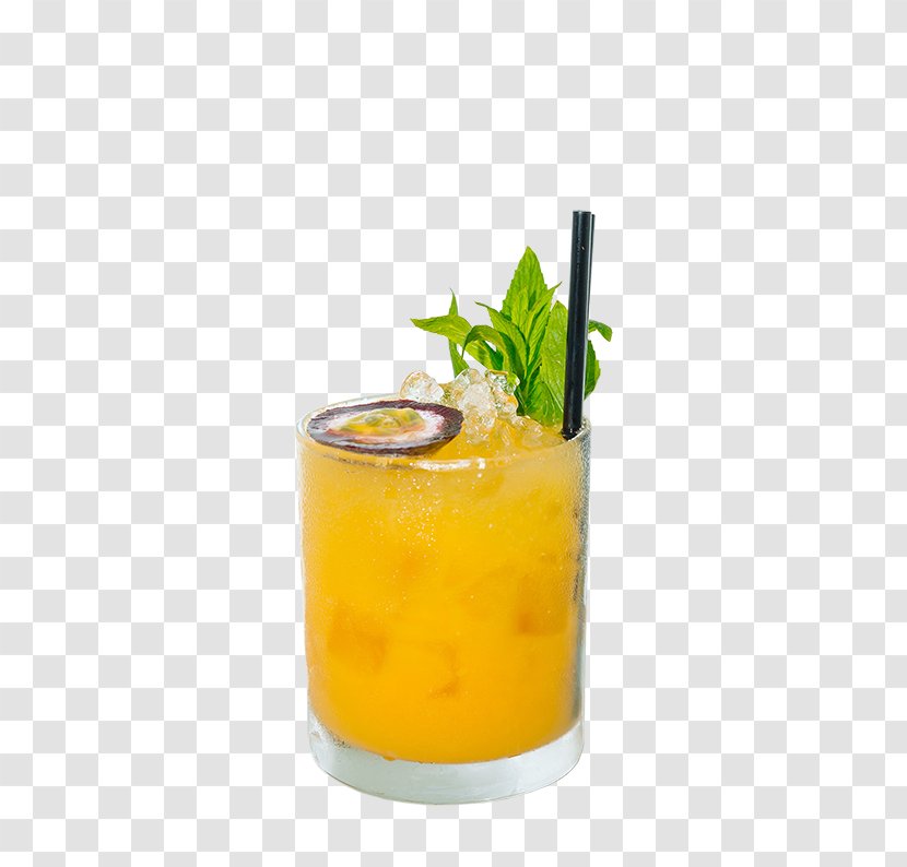 Mai Tai Cocktail Garnish Harvey Wallbanger Fuzzy Navel - Orange Drink Transparent PNG