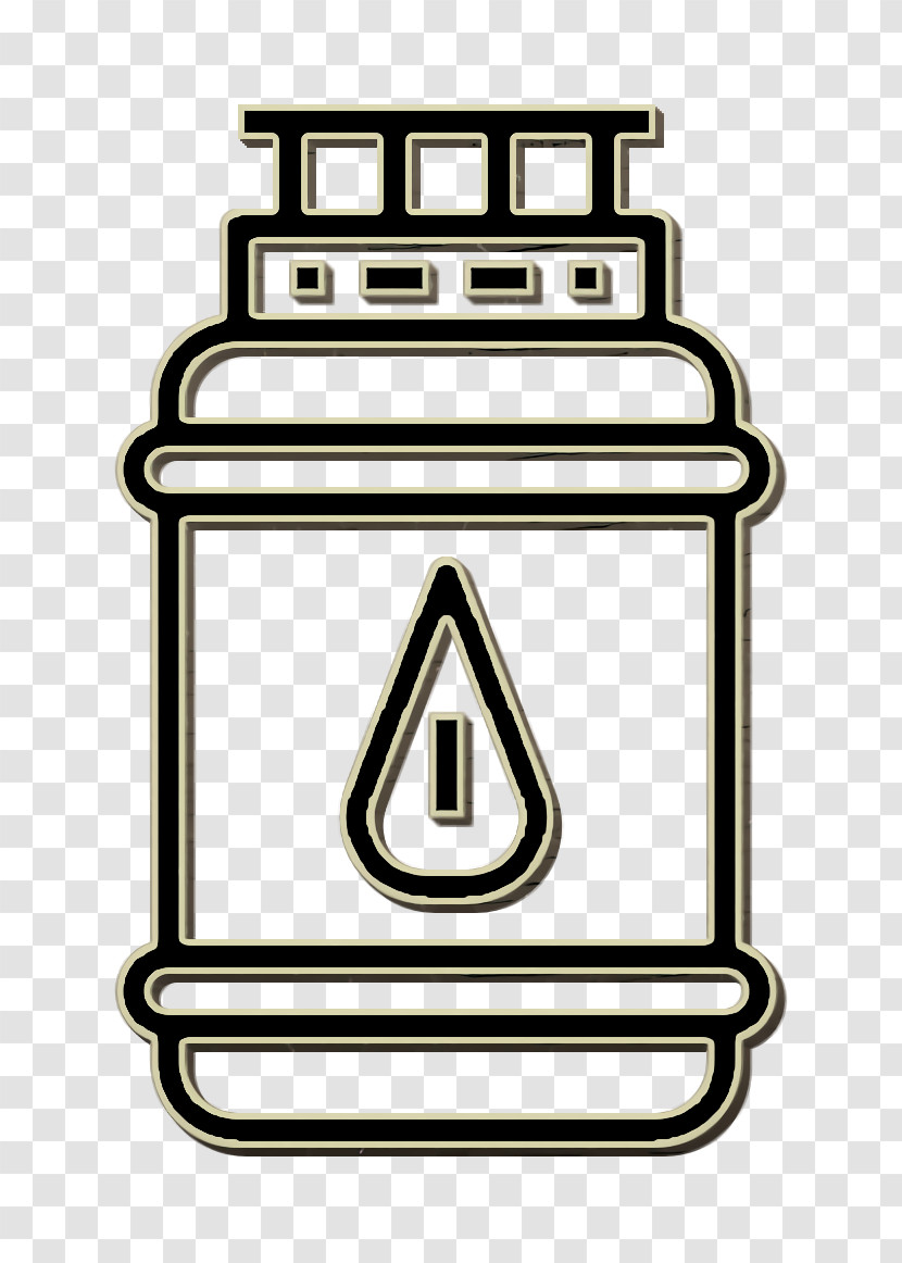 Gas Bottle Icon Gas Icon Home Equipment Icon Transparent PNG