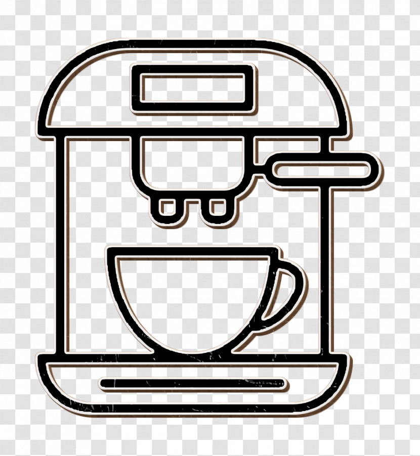 Coffee Shop Icon Coffee Machine Icon Transparent PNG