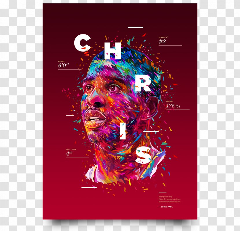Graphic Design Poster NBA - Modern Art - Bar Transparent PNG