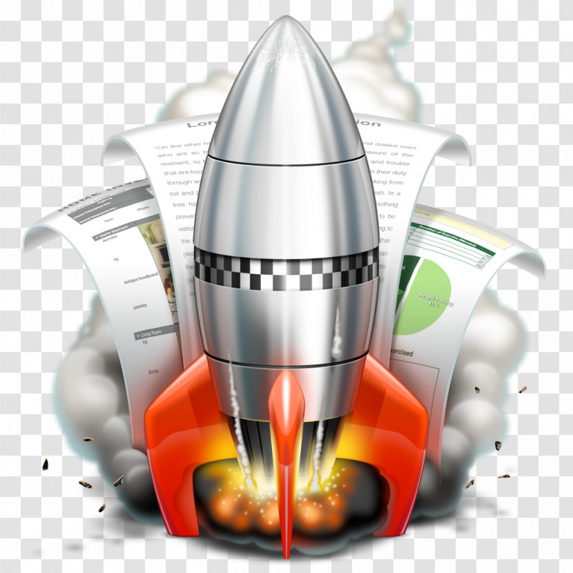 Icon Design MacOS - User Interface - Rockets Transparent PNG